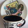 Ceramic - Enigma cups&saucers /DORA - ENIGMA