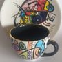 Ceramic - ENIGMA cups&saucers/NERA - ENIGMA