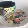 Ceramic - ENIGMA cups&saucers/NERA - ENIGMA