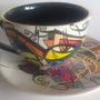 Ceramic - ENIGMA cups&saucers /ELENA -Tea time - ENIGMA