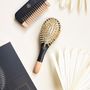 Accessoires cheveux - Men Kit Brosse sanglier nylon PM + peigne bois - BACHCA