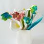 Céramique - Bouquet de fleurs en diffuseur de parfum cerramique - MARSIA STUDIO CERAMICHE DI MARIELLA SIANO