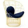 Fauteuils - PEACOCK WIRE LOUNGE CHAIR - TONICIE'S