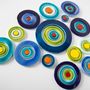 Céramique - Disques en céramique multicolores - MARSIA STUDIO CERAMICHE DI MARIELLA SIANO