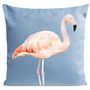 Fabric cushions - PINK FLAMINGO Cushion 40 x 40 - ARTPILO