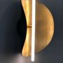 Wall lamps - Takosu Wall Light in Patinated Brass and Sandblasted Glass by Victoria Magniant - VICTORIA MAGNIANT POUR GALERIE V