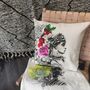 Cushions - Cushion covers Face Flowers - SISSIMOROCCO