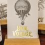 Card shop - Card Hot Air Balloon Bon Voyage - L'ATELIER LETTERPRESS