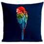 Fabric cushions - RED PARROT Cushions 40*40 - ARTPILO