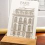 Card shop - Card Parisian Building Champs-Elysées Architecture - L'ATELIER LETTERPRESS