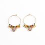 Jewelry - Hoop earings Summer Perolina - LITCHI