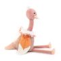 Childcare  accessories - Original Deglingos Plush Pomelos the Ostrich - DEGLINGOS