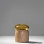 Objets de décoration - Boletus Oak/Amber Glass, w. 9 cm - CHICURA COPENHAGEN