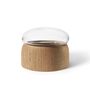 Decorative objects - Boletus Oak/Clear Glass, w. 12 cm - CHICURA COPENHAGEN