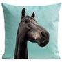 Coussins textile - CURIOUS HORSE Coussin 40*40 - ARTPILO