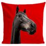 Fabric cushions - CURIOUS HORSE Cushion 40 x 40 - ARTPILO