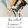 Foulards et écharpes - Semainier 7 masques en tissu norme Afnor Modèle Graphique  + 1 pochon rangement  + 2 pochettes de rangement - LES LOVERS DECO