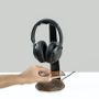Organizer - 2in1 Headphone stand & Wireless charger - OAKYWOOD