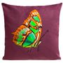 Coussins textile - ORANGE BUTTERFLY Coussin 40*40 - ARTPILO