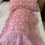 Bed linens - HOUSSE DE COUETTE COTON BLOCK PRINT  - PECHAAN