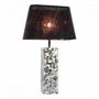 Table lamps - Lamp base from black pearl shell H 30cm - MOON PALACE