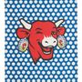 Torchons textile - La Vache qui Rit - Pop Bleu / Torchon imprimé - COUCKE