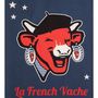 Tea towel - The Laughing Cow - French Vache/Printed tea towel - COUCKE