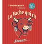 Torchons textile - La Vache qui Rit - Rétro Rouge / Torchon imprimé - COUCKE