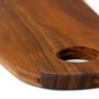 Decorative objects - Cutting board long  round "dewdrop" - LIVING MEDITERANEO