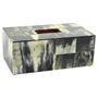 Caskets and boxes - Tissue cover box black horn - MOON PALACE