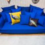 Fabric cushions - ROYAL PEACOCK Cushion 40*40 - ARTPILO