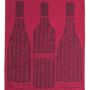 Torchons textile - Bouteille de vin / Torchon jacquard - COUCKE