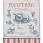 Torchons textile - Poulet Rôti - Torchon jacquard coton - COUCKE