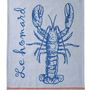 Tea towel - À la Pêche PJ / Tea towel - COUCKE