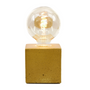 Objets de décoration - Lampe à poser | Lampe Béton | Cube | Béton coloré - JUNNY