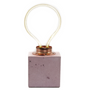 Objets de décoration - Lampe à poser | Lampe Béton | Ampoule NÉON | Lampe cube en béton coloré - JUNNY