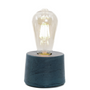 Decorative objects - Concrete lamp | With metal ring | Colored concrete - JUNNY