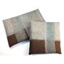 Fabric cushions - M&F Rectangle Wool Felt Cushion Handmade - GHISLAINE GARCIN MAILLE&FEUTRE