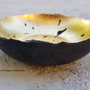 Decorative objects - Black Concrete Bowel Gold Leaf - L'ATELIER DES CREATEURS