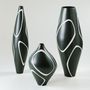 Ceramic - NAUM Black vase - FOS