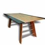 Dining Tables - Oak Wood Epoxy Table - JUNIKOR