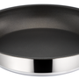 Frying pans - SALVASPAZIO METEORITE Stainless Steel Frying Pan 24 cm with Removable Handle - LAGOSTINA