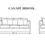 Canapés - Canapé Bristol - SCÈNES DE LIN