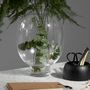 Vases - Morchella Vase Black/Clear Glass, h. 27 cm - CHICURA COPENHAGEN