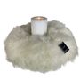 Decorative objects - Wreath of real merino lamb fur - QULT DESIGN GMBH