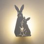 Other wall decoration - THE BUNNIES LAMP - IVORY - GOODNIGHT LIGHT