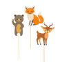 Birthdays - Cake Toppers Forest Animals - Recyclable - ANNIKIDS