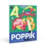 Stationery - 1 panorama + 750 stickers - AQUARIUM - POPPIK