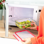 Food storage - CLIP & CLOSE Glass Rectangular Box 1.3 L - EMSA