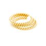 Jewelry - Gold Twisted Ring - JOUR DE MISTRAL